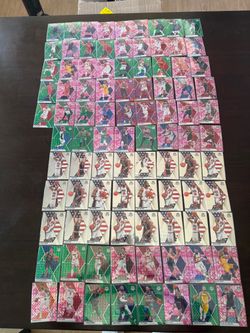 Panini Mosaic Basketball 82-Card Parallel & Insert Lot – Green & Pink Camo Prizm + USA Basketball (No Base)