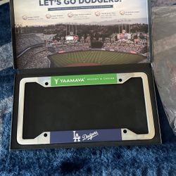 Los Angeles Dodgers Chrome Plate