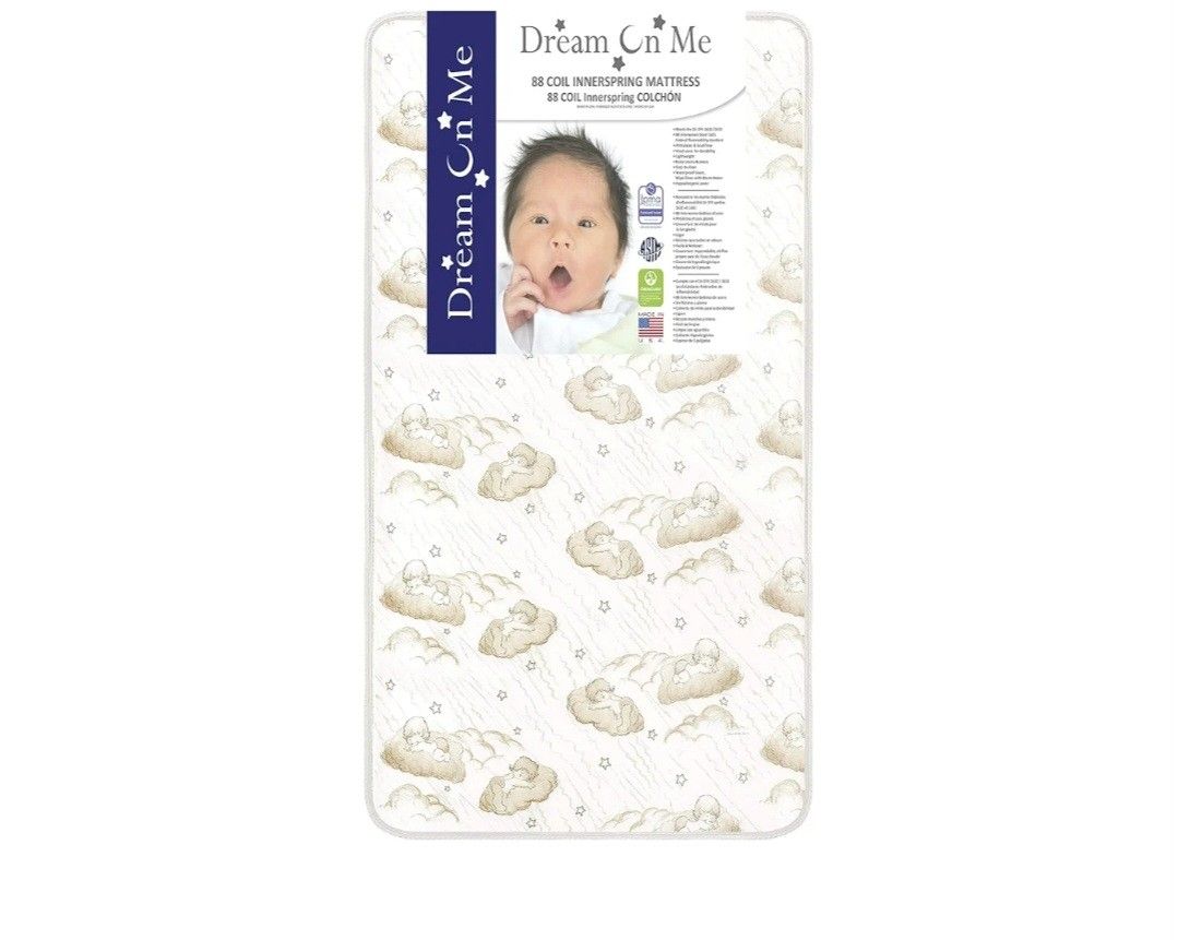 Dream On Me 5" 88 Coil Crib Mattress