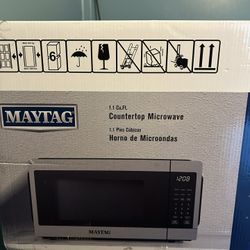 Maytag Microwave 1.1 CU FT