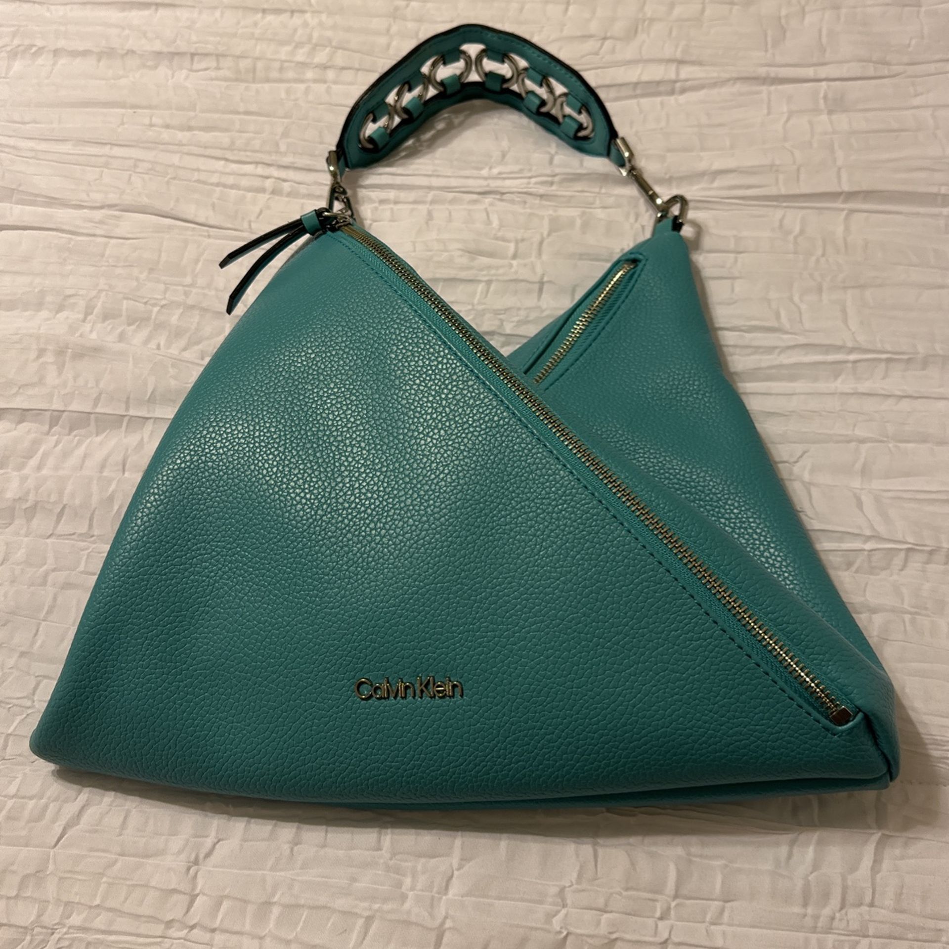 Calvin Klein Purse Turquoise New
