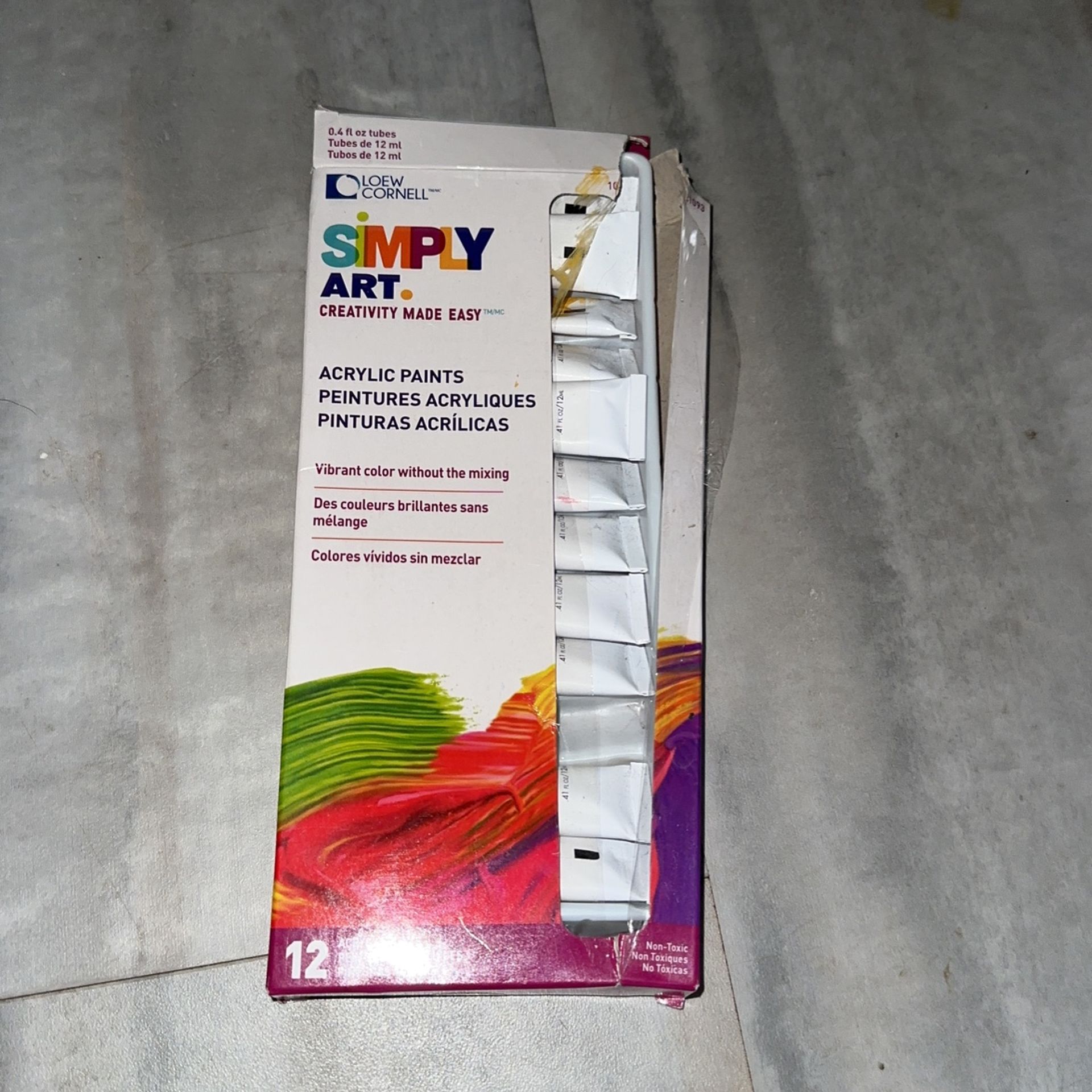 Acrylic Paint (lightly Used)