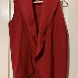 Anthropologie Moth vest. Sz M/L. 100% wool. 