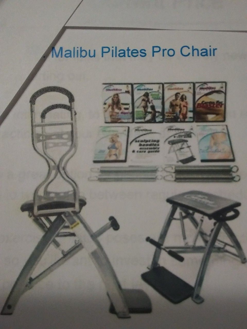 Malibu Pilates Pro Chair.