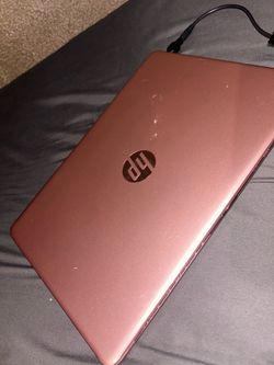 HP 14in pink laptop