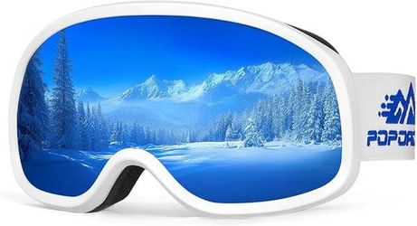 NEW Men Women Youth Ski Snowboard Goggles Wide Vision UV Protection OTG