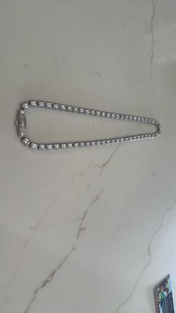 GLD Moissanite Tenis Chain