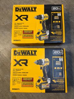20V MAX XR Lithium-Ion Brushless Cordless 1/2 in. Drill/Driver Kit with 6.0 Ah FLEXVOLT Battery, Charger and Kitbag $300