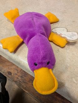 Platypus Beanie Baby 1st Generation 