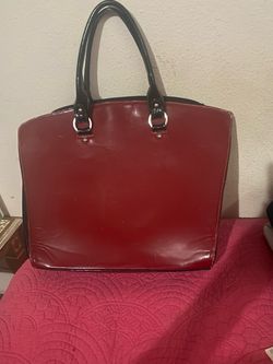 Bolsa roja para dama traida de Mexico