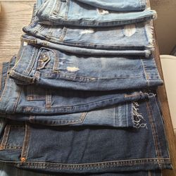 Jean Skirts Size 6 To 9