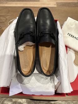 FERRAGAMO Grandioso Gancini Leather Loafers