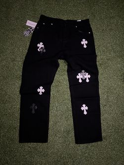 ChromeHeart Black Jeans