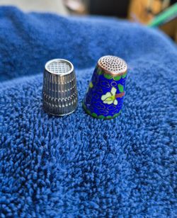 Lot of Vintage Sewing Thimbles