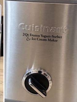 Cuisinart 2-Qt Ice Cream Maker – Stainless Steel – ICE-30BC