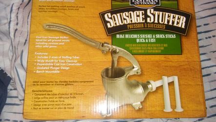 Sausage stuffer or snake sticks