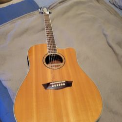 Washburn Aquistic Electric Guitar