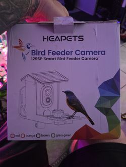 Heapets 1296P Smart Bird Feeder Camera