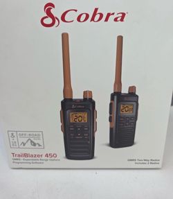 Cobra  walkie-talkie Trailblazer 450 GMRS Radio (2-Pack), 2.5W Long Range