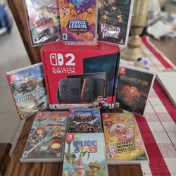 Nintendo Switch 2 Mario Kart World Megabundle - 10 Games - READ DESCRIPTION (Brand New)