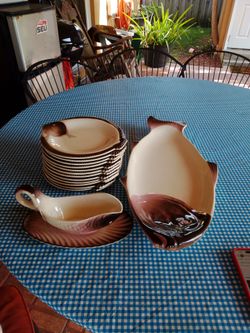 Dish Serving Fish 14 Pieces $1,100.00
