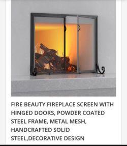 Brand New Fireplace Screen