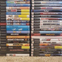 PS2 Games Playstation 2 ($10-$20 ea)