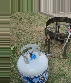 burner and propane