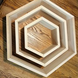 Honeycomb Shelves 3 Pc Set 