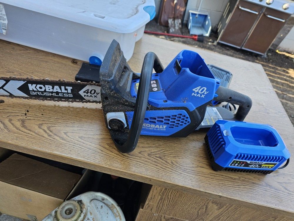 kobalt chainsaw 14"