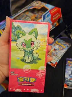 Pokémon Chinese TCG Booster Box Sprigatito