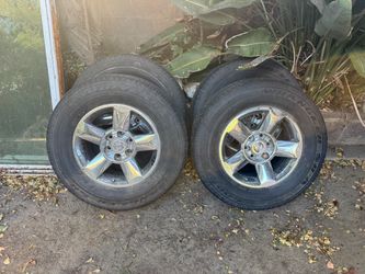 6x5.5 rims and tires 18 inch Frontier Xterra Silverado Sierra Tacoma 4Runner Nissan Toyota Chevy GMC