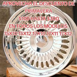 Rines Varios Modelos 15x10 15x12 17x10 17x11 17x12 SOLO LAS MEJORES MARCAS PRIME & ENKO ENTRE OTRAS
