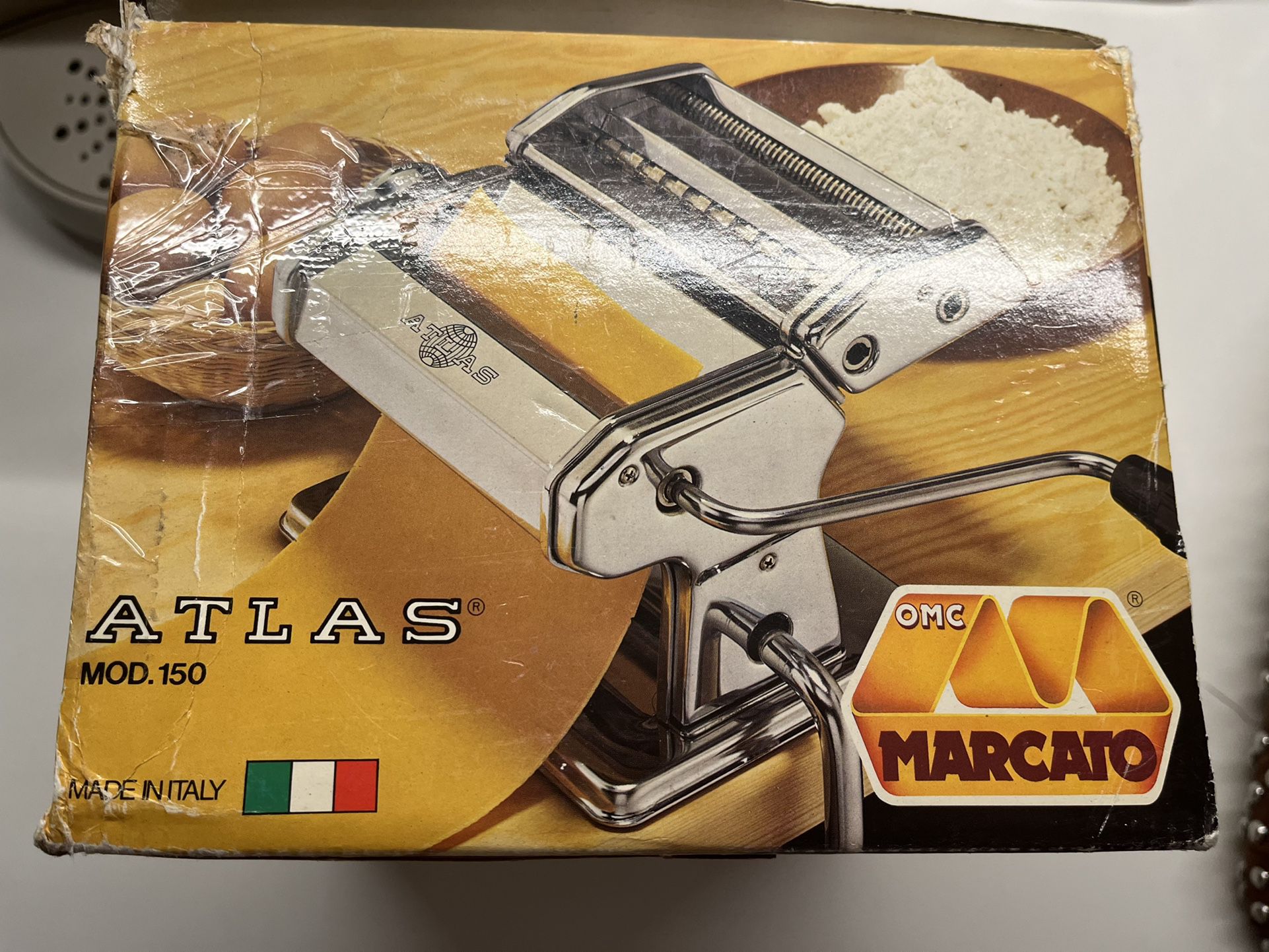 Marcato Atlas 150 Pasta Maker Machine Made in Italy