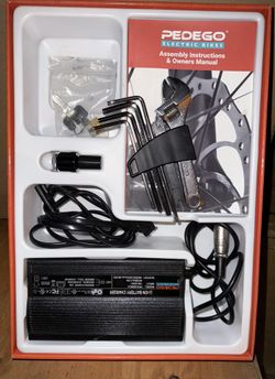 Pedego City Commuter EBike OEM Kit/Manual &Charger*UL2271 & UL2849 Cert