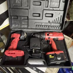 Drill And Light Tool Set