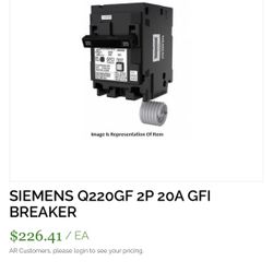 Siemens Circuit Breaker 