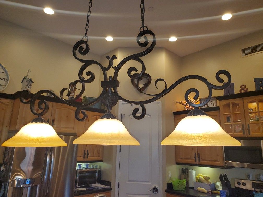 Kitchen light, kitchen island chandelier