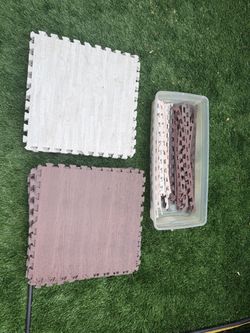 Foam tiles workout mats