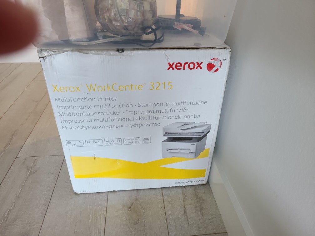 Open Box New Laser Printer