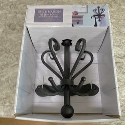 BLACK  METAL  COAT  RACK