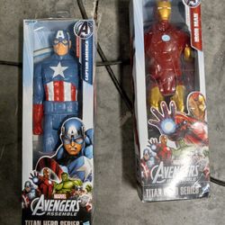 Captain America And Ironman Dolls Action Figure