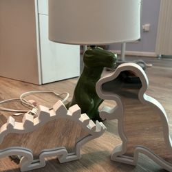 Children Dinasour Lamp And Decor