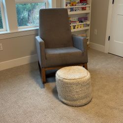 FREE rocking chair + ottoman
