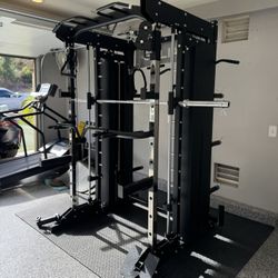 Smith Machine , Squat Rack , Bench Press , Leg Press , Pulley System Machine For Your Weights 