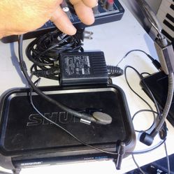 Mic shure wireless de diadema