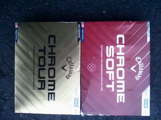 Chrome Soft & Chrome Tour Callaway 