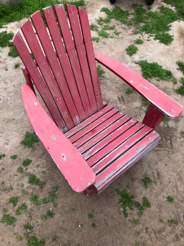 2 wooden adirondack chairs for sale in phoenix, az - offerup