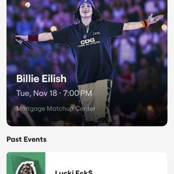 Billie Eilish Concert Tickets