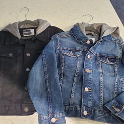 Boys Jean jackets sz medium 8 old navy